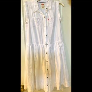 White Levi’s Children’s Dress
